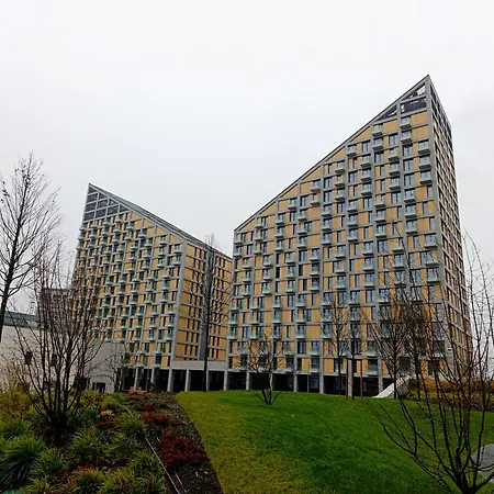 Lägenhet Metropolis Apartment, Free Parking, Center, Self Check-in Bratislava